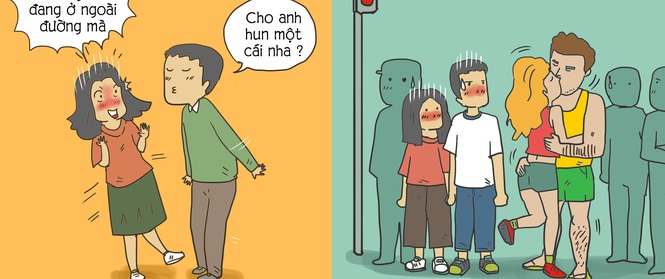 Tranh vui: Khác biệt khi hẹn hò với đàn ông Tây và đàn ông Việt được chị em đúc kết
