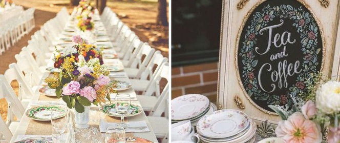 Trang trí tiệc cưới theo phong cách vintage đẹp đến mê mải