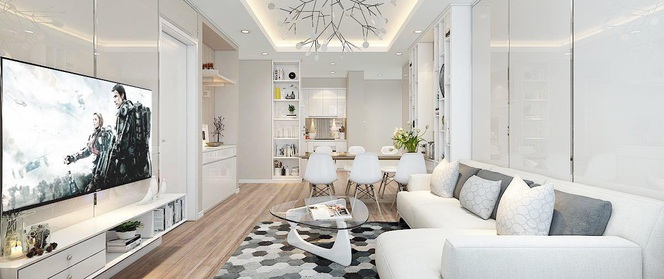 Với 217 triệu, KTS đã biến căn hộ từ chỗ không thể cải tạo kết cấu trở nên đẹp bất ngờ