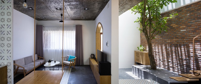 Chỉ 49m² nhưng "xanh, sáng, đẹp, sang", ngôi nhà ở Sơn Trà này khiến báo Tây tấm tắc khen
