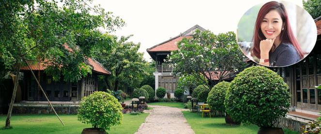 Nhà vườn mang đậm hồn Việt giữa lòng Sài Gòn của Á hậu quý bà Thu Hương
