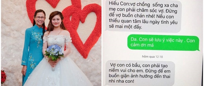 Nàng dâu kể về tin nhắn mẹ chồng dặn con trai chăm sóc vợ bầu khiến vạn người xúc động