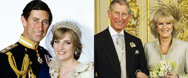 "Đặt lên bàn cân" hai lần cưới vợ khác nhau một trời một vực của thái tử Charles