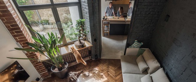 Căn hộ 35m² nhiều góc chết được xử lý không thể đẹp và khéo hơn của cặp vợ chồng KTS