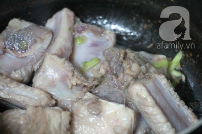 Canh sa kê nấu sườn