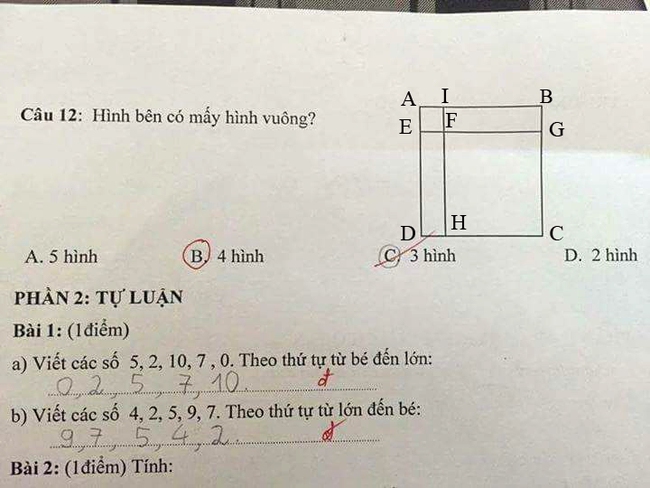 Thêm một bài toán lớp 1 khiến phụ huynh tranh cãi nảy lửa - Ảnh 2.