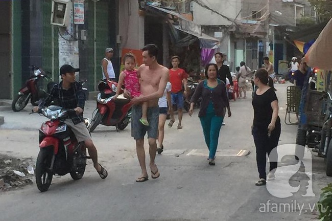 Thời điểm xảy ra vụ việc. (Ảnh: chị Huỳnh Lê cung cấp)