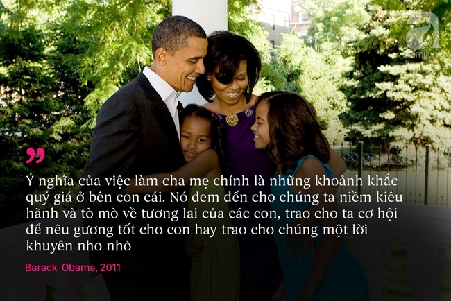 10 châm ngôn nuôi dạy con để đời của vợ chồng Barack Obama - Ảnh 2.
