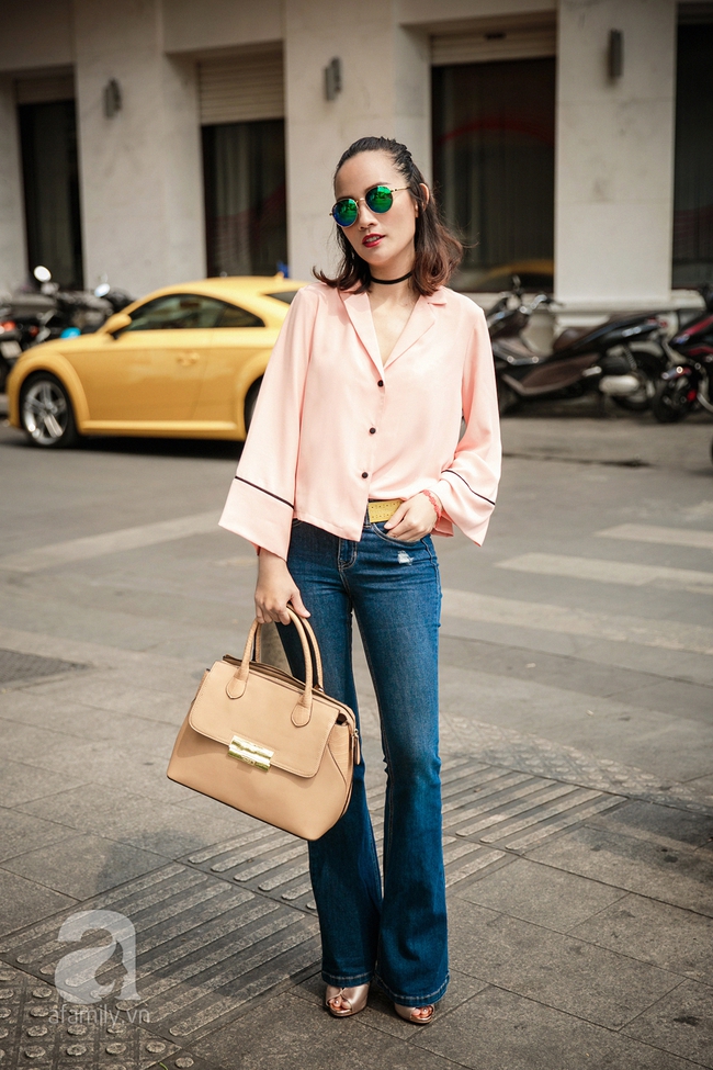 Street style pha trộn chất hiện đại và cổ điển của quý cô hai miền - Ảnh 9.