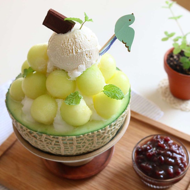 Bingsu dưa lưới - bạn cũng có thể tự làm tại nhà ngon không thua tiệm! - Ảnh 7.