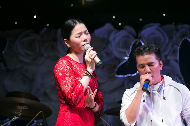 Lệ Quyên rực rỡ sắc đỏ, nồng nàn hát Bolero cùng Đàm Vĩnh Hưng - Ảnh 3.