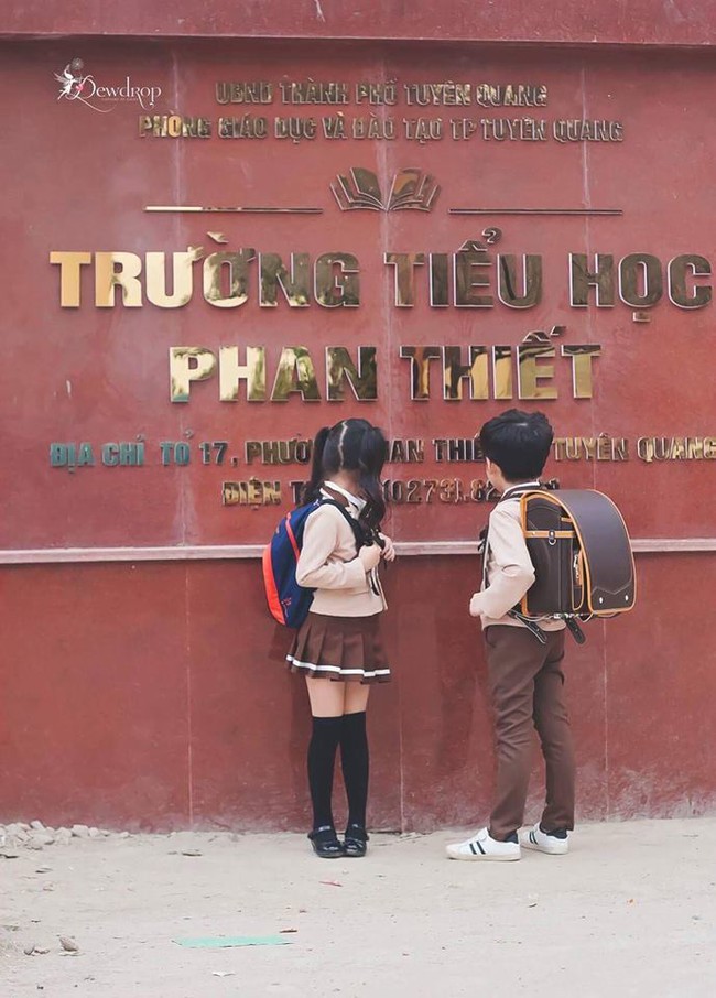 Hoa khôi nhí Tuyên Quang tiếp tục gây sốt trong bộ đồng phục đẹp như nữ sinh Hàn Quốc - Ảnh 6.