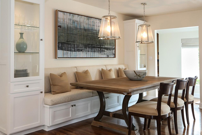 29 mẫu bàn ghế ăn khiến phòng ăn nhà bạn từ nhỏ hóa rộng thênh thang   - Ảnh 11.