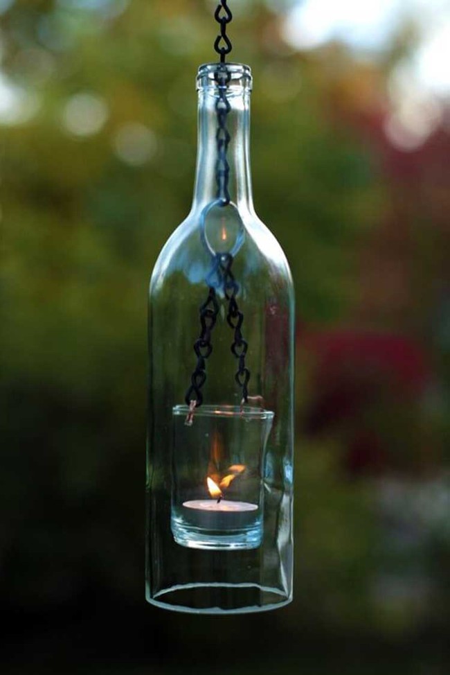 Chẳng thể ngờ những chiếc đèn đẹp lung linh này lại được làm từ chai thủy tinh tái chế - Ảnh 6.