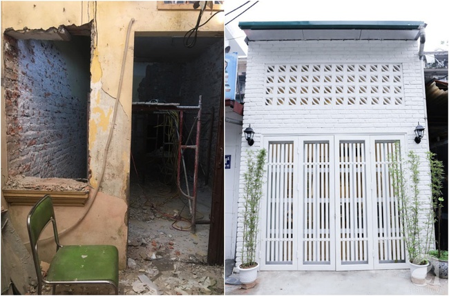 Ngôi nhà có mặt tiền 2,5m ở Hà Nội "lột xác" thành ngôi nhà vạn người mơ ước - Ảnh 2
