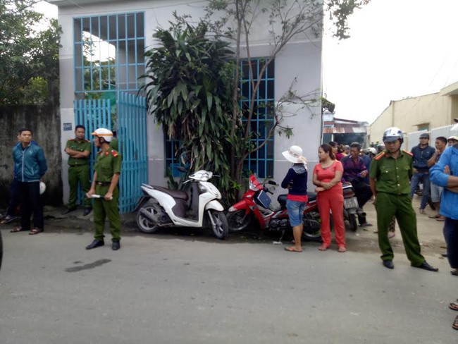 Ngôi nhà nơi xảy ra vụ việc.