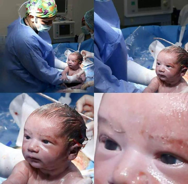 4 em bé sơ sinh nổi như cồn trên MXH ngay từ lúc lọt lòng, quả nhiên quan trọng nhất vẫn là thần thái - Ảnh 1. 4 em bé sơ sinh nổi như cồn trên MXH ngay từ lúc lọt lòng, quả nhiên quan trọng nhất vẫn là thần thái - Ảnh 1.
