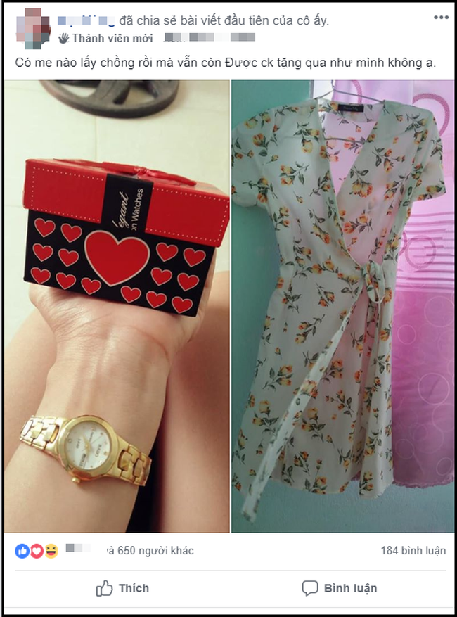 Vợ trẻ h&agrave;o hứng khoe chồng tặng qu&agrave; đắt tiền, nhưng chị em lại chỉ ch&uacute; &yacute; tới chiếc v&aacute;y hoa mỏng tang - Ảnh 1.