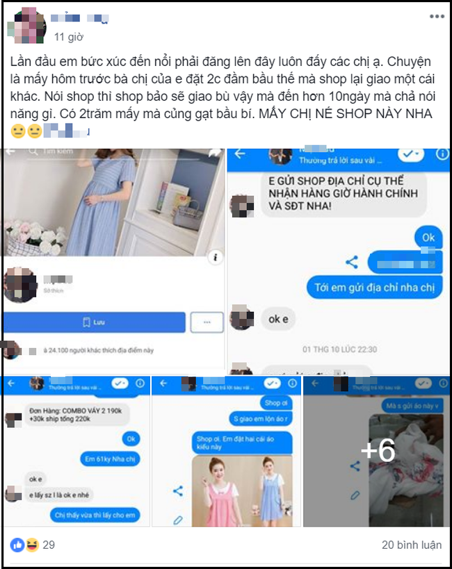 Vạch trần shop nọ, mẹ bầu cảnh b&aacute;o chi&ecirc;u lừa đảo tinh vi khi mua h&agrave;ng online đ&atilde; l&ecirc;n một tầm cao mới - Ảnh 1.