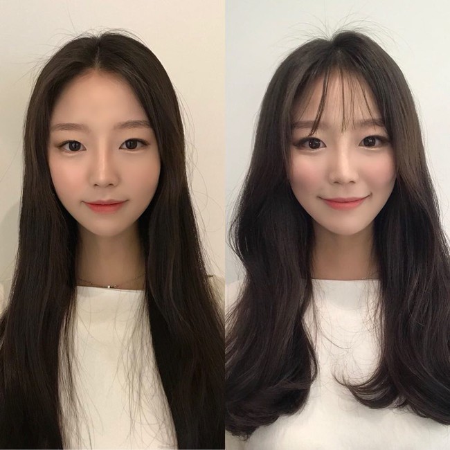 Muốn “trẻ hóa” nhan sắc thực ra rất đơn giản, các nàng chỉ cần cắt mái lưa thưa là chuẩn không phải chỉnh - Ảnh 6. Muốn “trẻ hóa” nhan sắc thực ra rất đơn giản, các nàng chỉ cần cắt mái lưa thưa là chuẩn không phải chỉnh - Ảnh 6.
