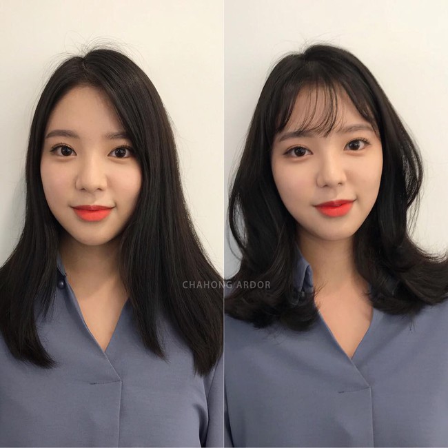 Muốn “trẻ hóa” nhan sắc thực ra rất đơn giản, các nàng chỉ cần cắt mái lưa thưa là chuẩn không phải chỉnh - Ảnh 7. Muốn “trẻ hóa” nhan sắc thực ra rất đơn giản, các nàng chỉ cần cắt mái lưa thưa là chuẩn không phải chỉnh - Ảnh 7.