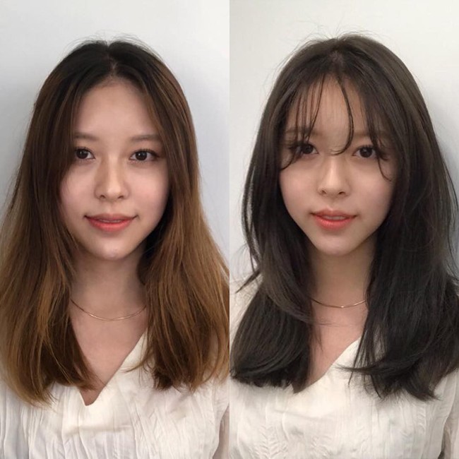 Muốn “trẻ hóa” nhan sắc thực ra rất đơn giản, các nàng chỉ cần cắt mái lưa thưa là chuẩn không phải chỉnh - Ảnh 8. Muốn “trẻ hóa” nhan sắc thực ra rất đơn giản, các nàng chỉ cần cắt mái lưa thưa là chuẩn không phải chỉnh - Ảnh 8.