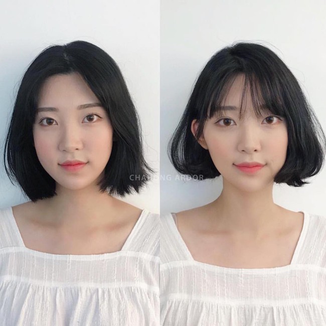 Muốn “trẻ hóa” nhan sắc thực ra rất đơn giản, các nàng chỉ cần cắt mái lưa thưa là chuẩn không phải chỉnh - Ảnh 10. Muốn “trẻ hóa” nhan sắc thực ra rất đơn giản, các nàng chỉ cần cắt mái lưa thưa là chuẩn không phải chỉnh - Ảnh 10.
