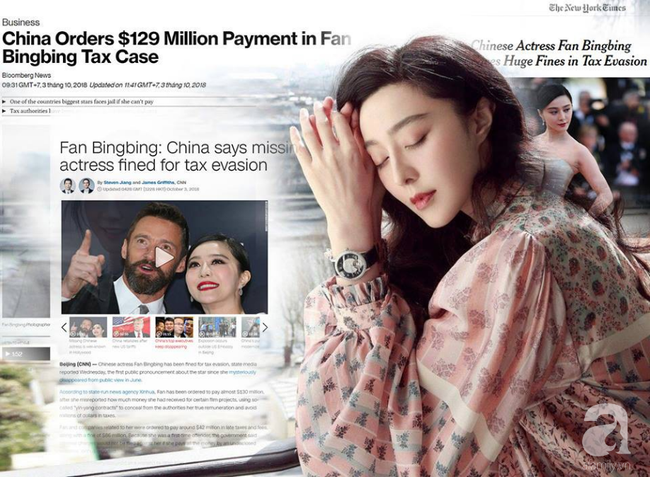 Truyền th&ocirc;ng quốc tế cũng b&agrave;ng ho&agrave;ng v&igrave; &aacute;n phạt trốn thuế d&agrave;nh cho Phạm Băng Băng: Số tiền nộp phạt cao hơn cả Ronaldo, Messi - Ảnh 1.