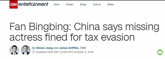 Truyền th&ocirc;ng quốc tế cũng b&agrave;ng ho&agrave;ng v&igrave; &aacute;n phạt trốn thuế d&agrave;nh cho Phạm Băng Băng: Số tiền nộp phạt cao hơn cả Ronaldo, Messi - Ảnh 3.