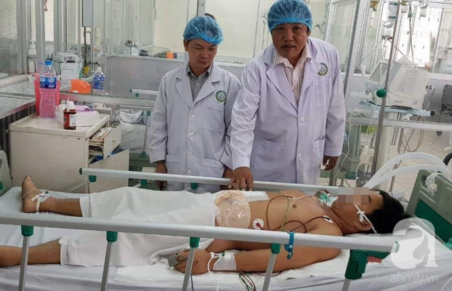 Người đ&agrave;n &ocirc;ng ở Đồng Nai bị cắt ngang bụng, thủng ruột kinh ho&agrave;ng do m&aacute;y cưa vướng v&agrave;o &aacute;o - Ảnh 5.