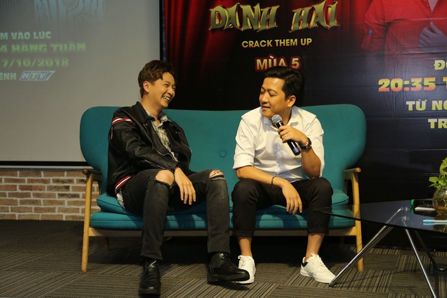 Trường Giang - Ng&ocirc; Kiến Huy bỏ họp b&aacute;o Th&aacute;ch thức danh h&agrave;i nửa chừng để chạy đi quay gameshow kh&aacute;c - Ảnh 4.