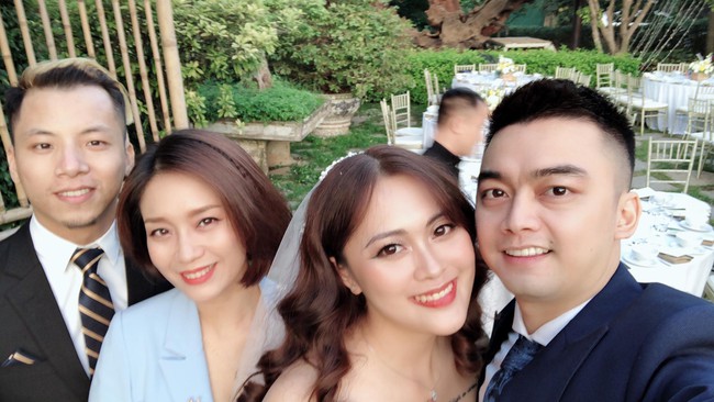 Con trai cơ ph&oacute; vừa hủy h&ocirc;n, con g&aacute;i nghệ sĩ Hương Dung bất ngờ l&ecirc;n xe hoa, nh&igrave;n nhan sắc c&ocirc; d&acirc;u ai cũng ngỡ ng&agrave;ng - Ảnh 2.