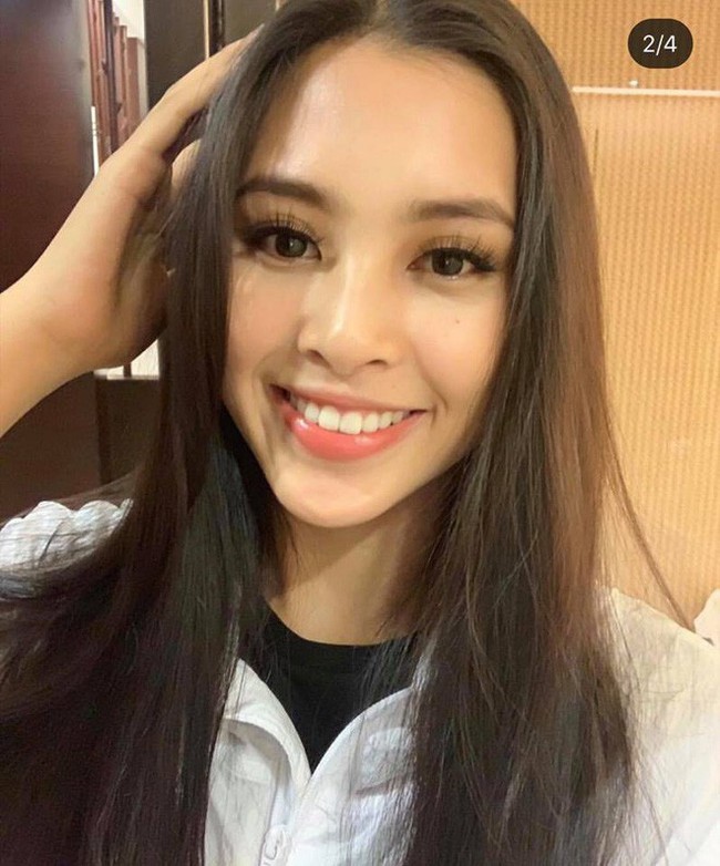 Ảnh selfie sau một ng&agrave;y tập luyện chứng minh đẳng cấp mỹ nh&acirc;n của Tiểu Vy tại Miss World 2018 - Ảnh 1.