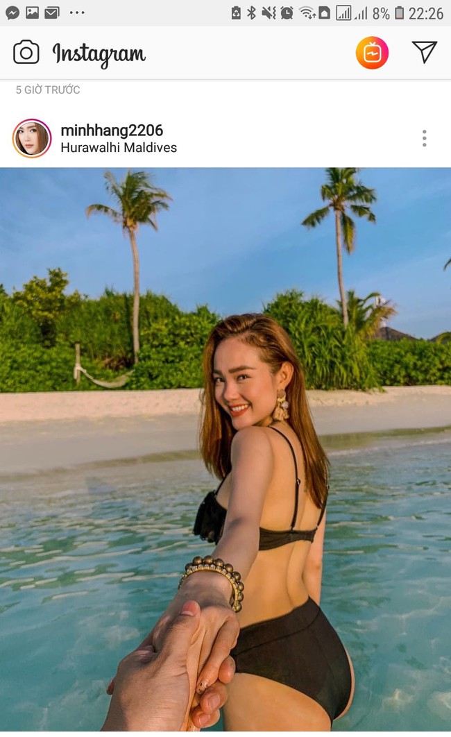 Fan n&aacute;o loạn v&igrave; Minh Hằng lần đầu khoe bạn trai - Ảnh 1.