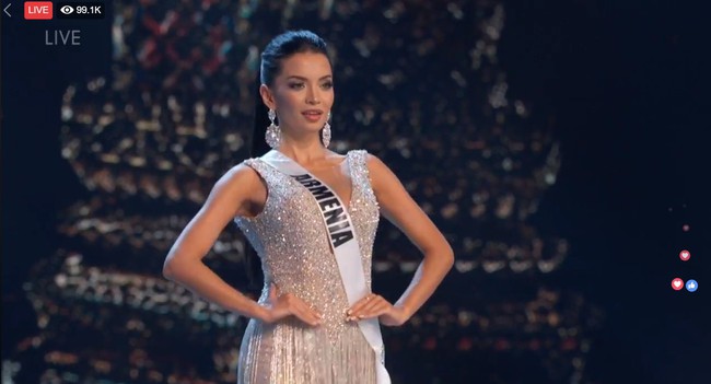 HHen Ni&ecirc; khoe v&oacute;c d&aacute;ng n&oacute;ng bỏng trong đ&ecirc;m b&aacute;n kết Miss Universe cực ho&agrave;nh tr&aacute;ng - Ảnh 5.