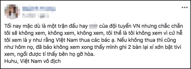 Hội chị em nặng nghiệp tự nguyện kh&ocirc;ng xem trận chung kết lượt về AFF Cup v&igrave;... cứ xem l&agrave; thua - Ảnh 3.