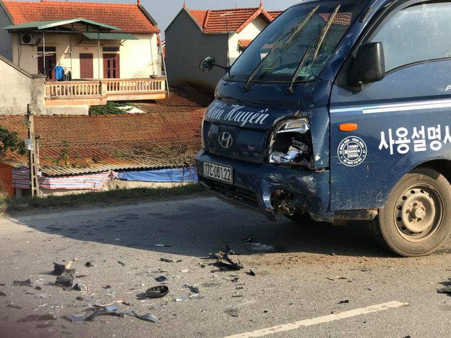 Hưng Y&ecirc;n: C&ocirc; g&aacute;i đi xe m&aacute;y SH t&ocirc;ng trực diện xe tải bị tử vong tại chỗ - Ảnh 2.