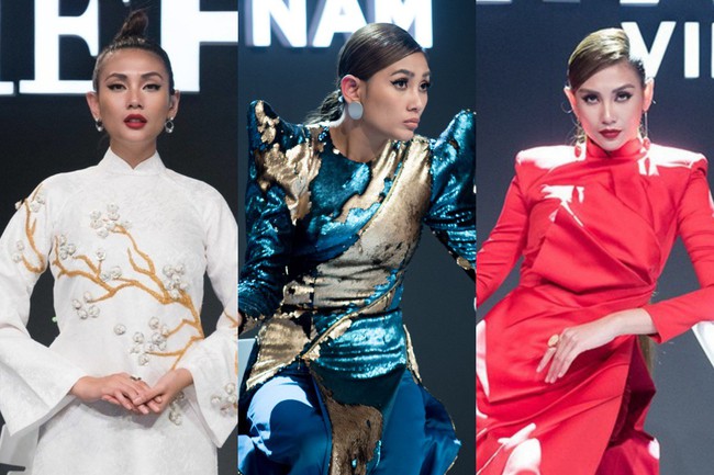 Đầu tư như V&otilde; Ho&agrave;ng Yến ở The Face, cứ v&agrave;o v&ograve;ng loại l&agrave; thay &aacute;o d&agrave;i sang chảnh để chặt đẹp cả thế giới! - Ảnh 1.