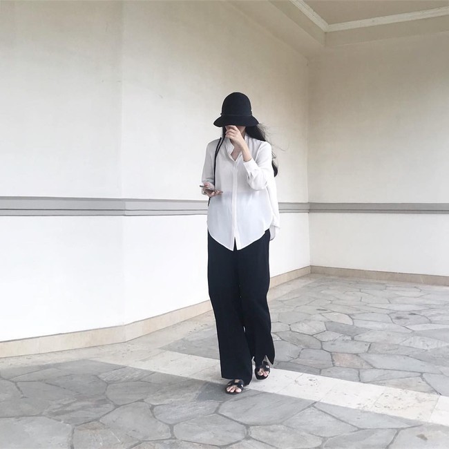 Trời chớm thu, loạt hot trend của m&ugrave;a mới đều g&oacute;p mặt trong street style tuần n&agrave;y của c&aacute;c qu&yacute; c&ocirc; ch&acirc;u &Aacute; - Ảnh 10.