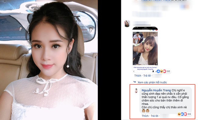 Bị so s&aacute;nh nhan sắc với t&igrave;nh cũ tin đồn của Trọng Đại, Huyền Trang đ&aacute;p trả cực x&eacute;o xắt - Ảnh 1.