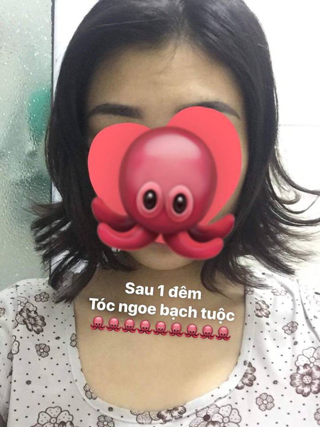 L&agrave;m t&oacute;c xoăn lơi đ&oacute;n Tết, c&ocirc; n&agrave;ng nhận c&aacute;i kết cực đắng chỉ sau một đ&ecirc;m ngon giấc - Ảnh 2.