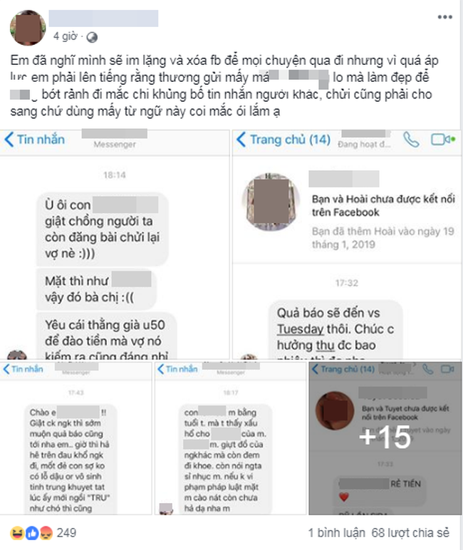 C&ocirc; bồ 22 tuổi trong scandal giật chồng ầm ĩ MXH l&ecirc;n tiếng: Loại đ&agrave;n b&agrave; kh&ocirc;ng biết giữ chồng th&igrave; đừng tr&aacute;ch ai!? - Ảnh 3.