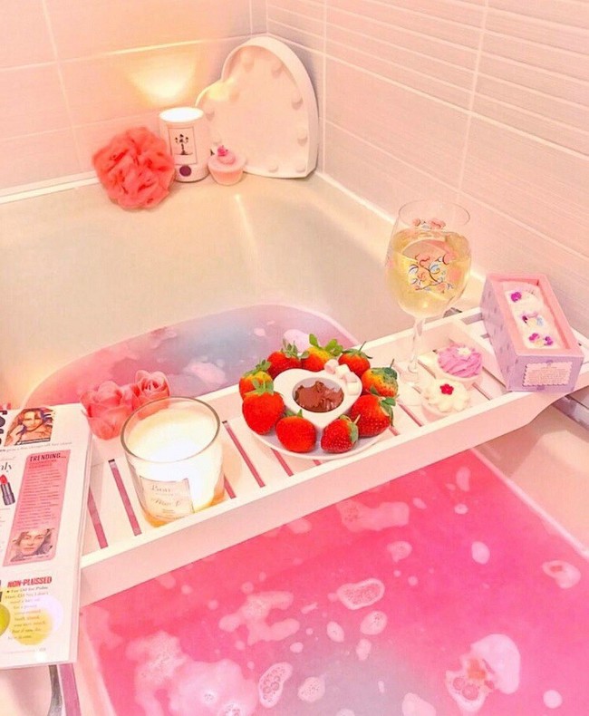 Valentine ngọt ngào với 13 ý tưởng trang trí bồn tắm lãng mạn và quyến rũ - Ảnh 8.