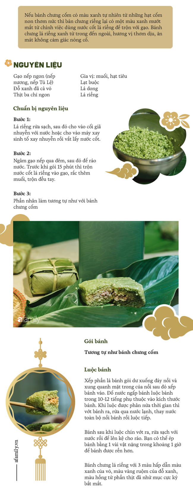 2 biến tấu b&aacute;nh chưng xanh từ vỏ đến ruột, rất đ&aacute;ng thử để mang l&agrave;n gi&oacute; mới đến m&acirc;m cỗ Tết - Ảnh 8.