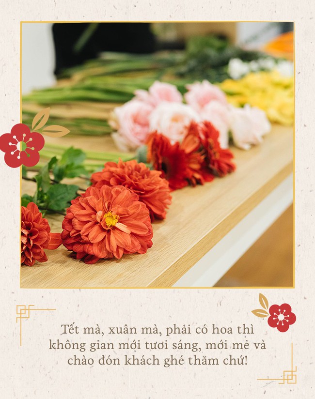 Mẹ 8x Hà Nội hướng dẫn 3 cách dùng hoa truyền thống, giá dưới 500 ngàn để trang trí nhà đón Tết - Ảnh 1.