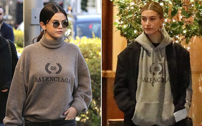 Ăn mặc v&agrave; để t&oacute;c giống hệt Selena, Hailey Baldwin bị nghi r&igrave;nh m&ograve; bắt chước phong c&aacute;ch để tr&ecirc;u ngươi t&igrave;nh cũ của chồng - Ảnh 1.