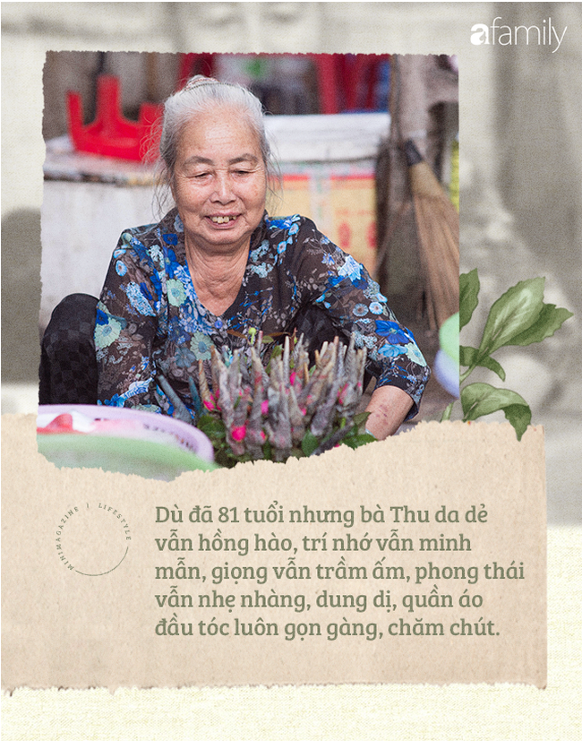 Triết l&yacute; sung sướng của cụ b&agrave; 81 tuổi b&ecirc;n g&aacute;nh h&agrave;ng hoa 70 năm ở g&oacute;c chợ Đồng Xu&acirc;n - Ảnh 3.