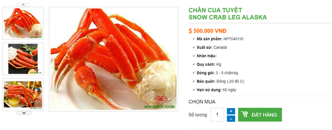 V&agrave;o m&ugrave;a ngay lập tức cua tuyết được giới ti&ecirc;u d&ugrave;ng săn l&ugrave;ng, mua ng&oacute;t ngh&eacute;t v&agrave;i triệu bạc vẫn được y&ecirc;u th&iacute;ch - Ảnh 5.
