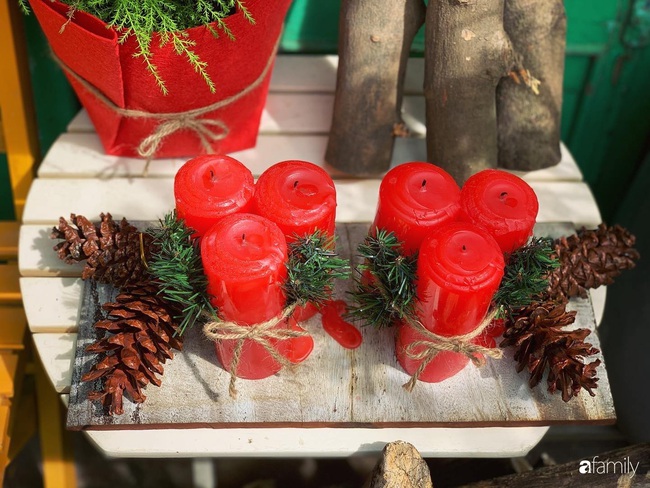 Sân thượng sắc màu rực rỡ đẹp cuốn hút đón Noel của mẹ đảm ở Nha Trang - Ảnh 18.