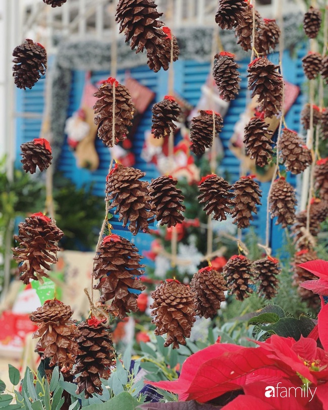 Sân thượng sắc màu rực rỡ đẹp cuốn hút đón Noel của mẹ đảm ở Nha Trang - Ảnh 9.
